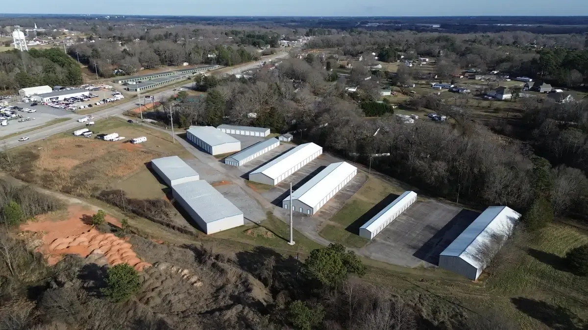 Aerial view of Iron Harbor